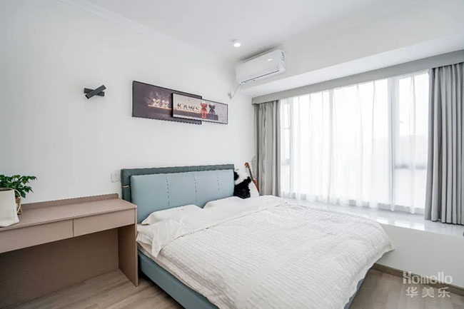 119㎡三居，極簡主義搭配+小清新元素，感受生活的輕便與舒適